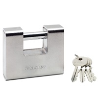 Master Lock Obdélníkový visací zámek 690EURD pro zvýšenou ochranu - 90mm