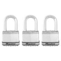 Master Lock Titanový visací zámek- Excell - 50mm (3 ks / blistr) M5EURTRILF
