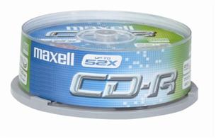 MAXELL CD-R 700MB 52x 25SP 628522 MAXELL 4902580343668