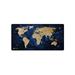Maxi podložka pod myš Natec WORLD, 80x40cm, modrá NPO-2243