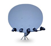 Maximum/Gessat E-85 multifocus (5 LNB) sat. parab. DISH MAXIMUM 85