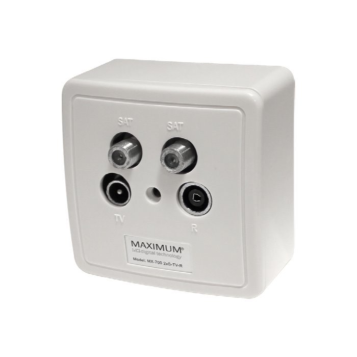 MAXIMUM zásuvka MX 700 SAT/TV/Radio 5706998010049