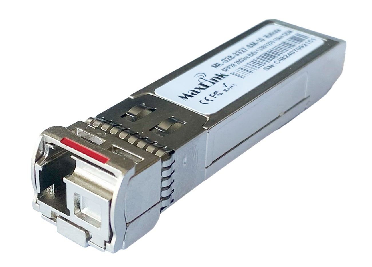 MaxLink 25G SFP28 optický modul, 1330/1270nm, SM, BiDi, 10km, 1x LC konektor ML-S28-3327-SM-10