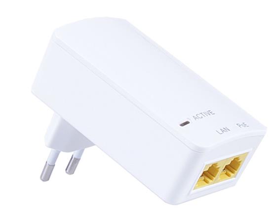 MaxLink PI15S PoE injektor - 802.3af, 48V, 0.32A, 15,4W, 1Gbit, do zásuvky MAXPI15S
