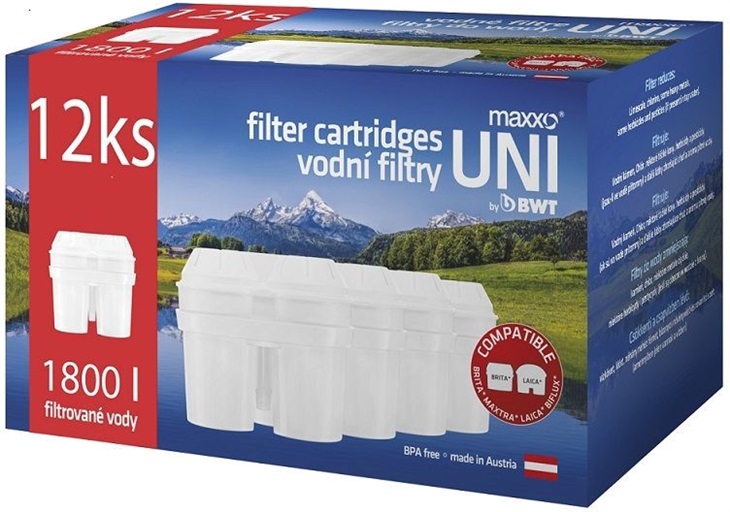 Maxxo UNI filtry 12ks 8595235802519