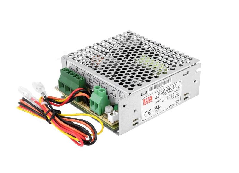 MEANWELL SCP-35-24, Průmyslový spínaný zdroj s funkcí nabíječky (UPS) 35W 24V