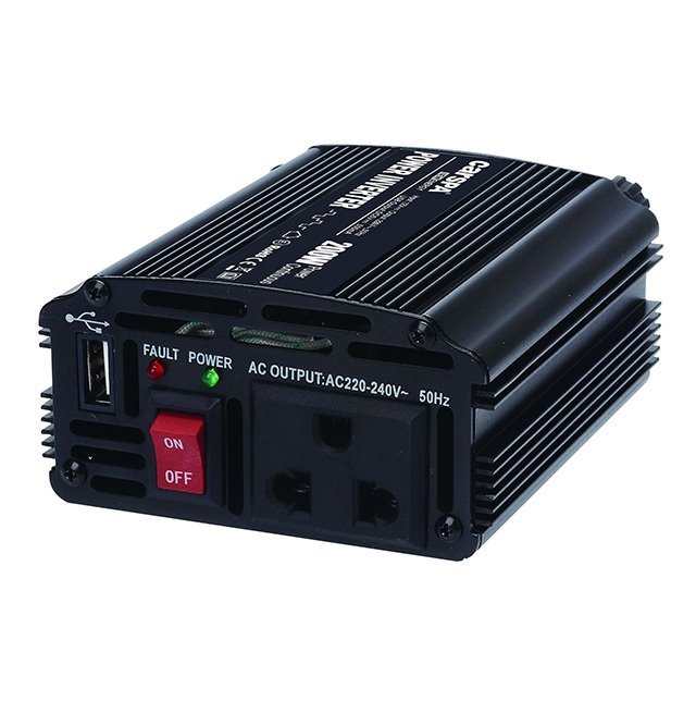 Měnič napětí Carspa CAR200U-24, 24V/230V+USB 200W modifikovaná sínus CAR200U-242
