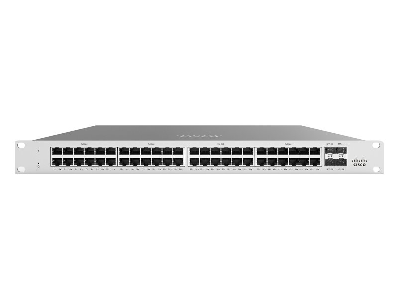 Meraki MS120-48LP 1G L2 Cld Managed 48x GigE 370W PoE Switch MS120-48LP-HW