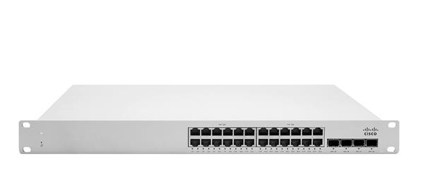 Meraki MS225-24P L2 Stck Cld-Mngd 24x GigE 370W PoE Switch MS225-24P-HW