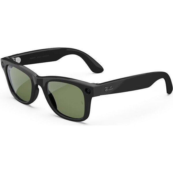 Meta Ray-Ban Gen2 Wayfarer, Black, G15 Green RW4012 601/71 50-22