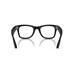Meta Ray-Ban Gen2 Wayfarer, Matte Black, Clear (Large) RW4012 601SSB53