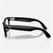Meta Ray-Ban Gen2 Wayfarer, Shiny Black, Green transitions (Large) RW4012 601/1M53