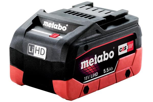 Metabo Akumulátor LiHD 18 V - 5,5 Ah 625368000