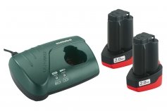 Metabo Basic-Set 10.8 V 2 x 2.0 Ah 685066000