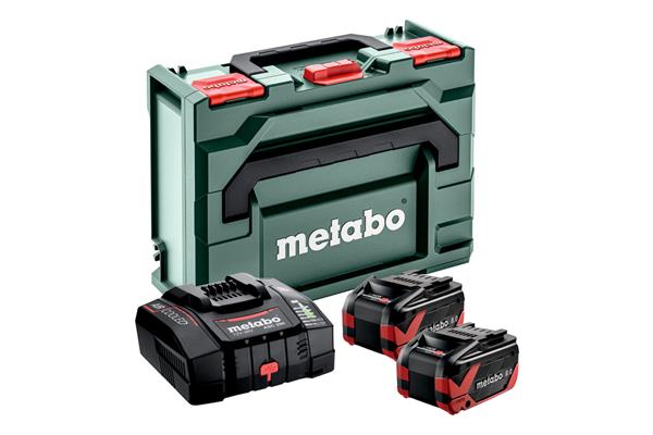 Metabo Basic-Set 2 x LiHD 8,0 Ah ASC 145 + ML 685305000