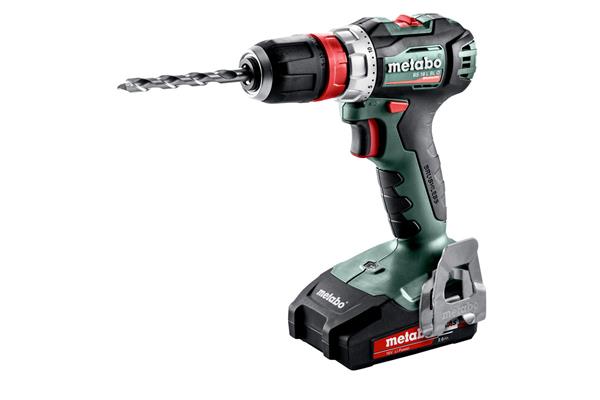 Metabo BS 18 L BL Q Akumulátorový vŕtací skrutkovač 18V 2x2Ah Li-Ion; Nabíjačka SC 30; Kufor z umelej hmot 602327500
