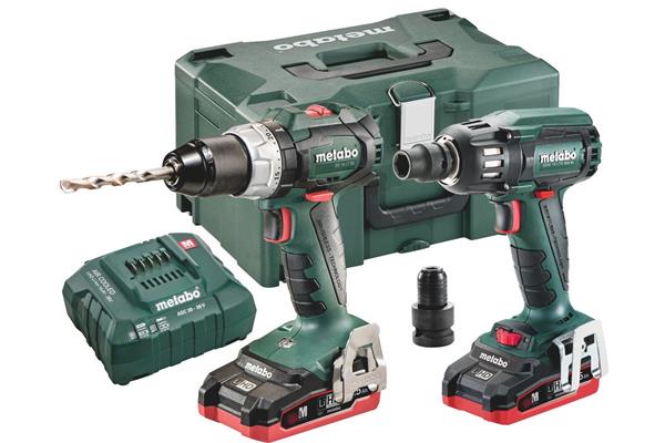 Metabo Combo Set 2.1.9 18 V BL LiHD *BSLTBL+SSW400BL (2x LiHD 3,5Ah, ASC 30-36, MetaLoc) 685098000