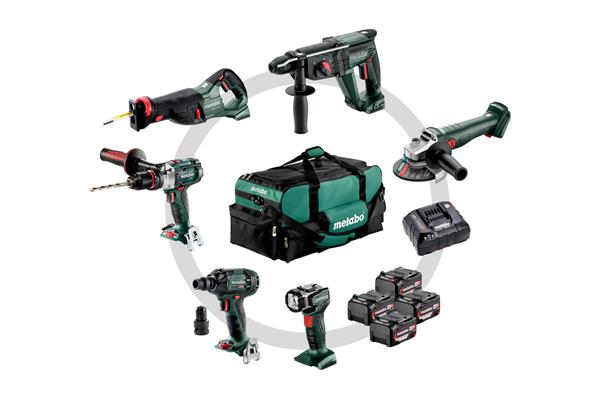 Metabo Combo Set Construction 6.1 (4x4,0Ah, ASC 55, tool bag) 685211000