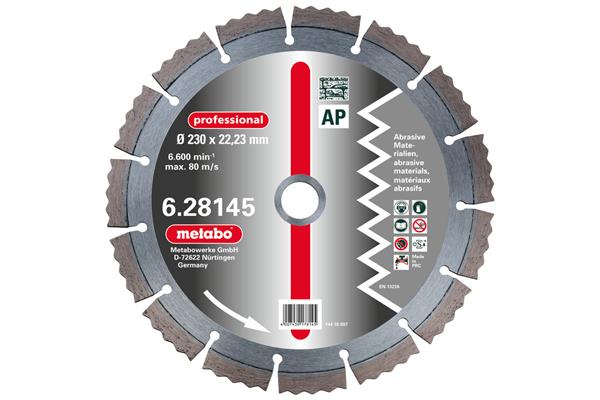 Metabo Diamantový rezný kotúč, 300x20,0 mm, professional, AP 628146000