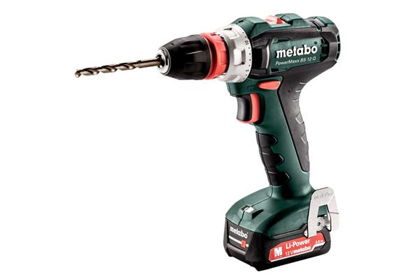 Metabo PowerMaxx BS 12 Q * Aku Vŕtačka so skrutkovačom 601037500