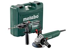 Metabo SBE 650 + W 750-125, Sada káblových strojov 690928000
