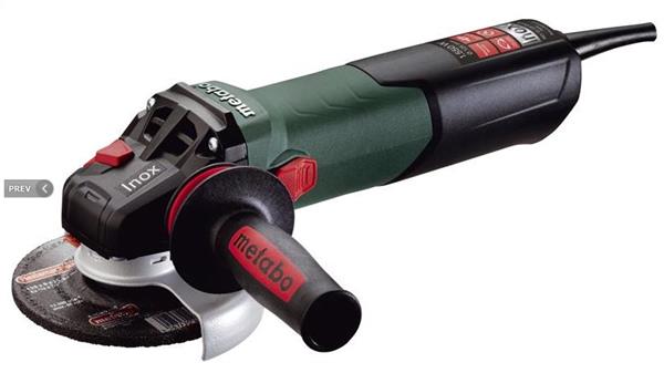 Metabo WEV 15-125 Quick Inox Set 1550W Uhlová brúska 600572500
