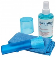 MH Cleaning Kit, For LCD, Cleaning Solution (200 ml), Brush, Microfiber Cloth, Blister 421027