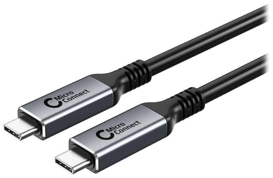 MicroConnect USB-C 3,2 cable/ 5m/ 100W power delivery/ 20Gbps/ UHD 4K 60Hz W126288292