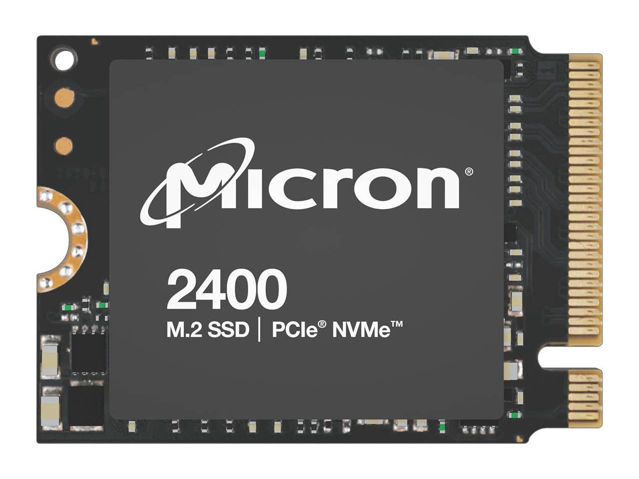 Micron 2400 2TB NVMe M.2 (22x30mm) Non-SED MTFDKBK2T0QFM-1BD1AABYYR