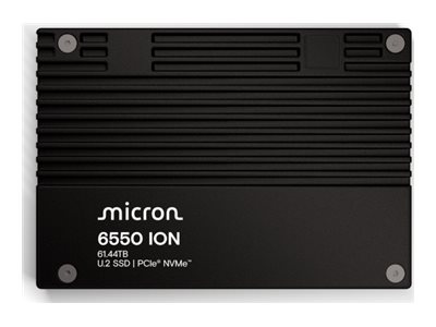 Micron 6550 ION 30.7TB NVMe U.2 15mm SSD MTFDLAL30T7THL-1BK1 MTFDLAL30T7THL-1BK1D