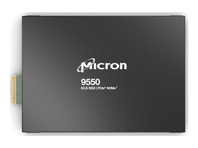 Micron 9550 MAX 12800GB NVMe E3.S SSD MTFDLBQ12T8THB-1BK1 MTFDLBQ12T8THB-1BK1D