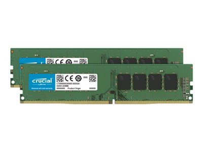 MICRON, Crucial 16GB Kit 8GBx2 DDR4-3200 UDIMM CT2K8G4DFRA32A