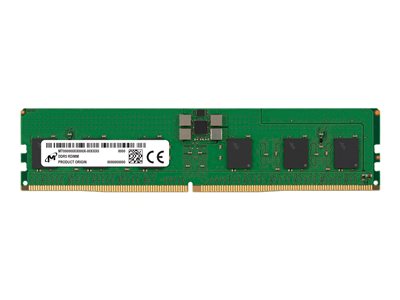 Micron - DDR5 - modul - 16 GB - DIMM 288-pin - 5600 MHz / PC5-44800 - CL46 - registrovaná MTC10F108 MTC10F1084S1RC56BD1R