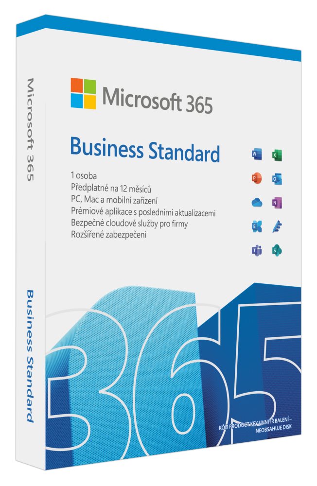 Microsoft 365 Business Standard CZ (1 rok) KLQ-00643