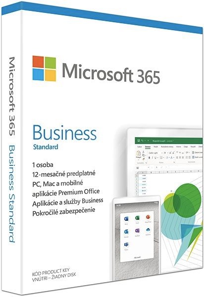 Microsoft 365 Business Standard SK (1 rok) KLQ-00695