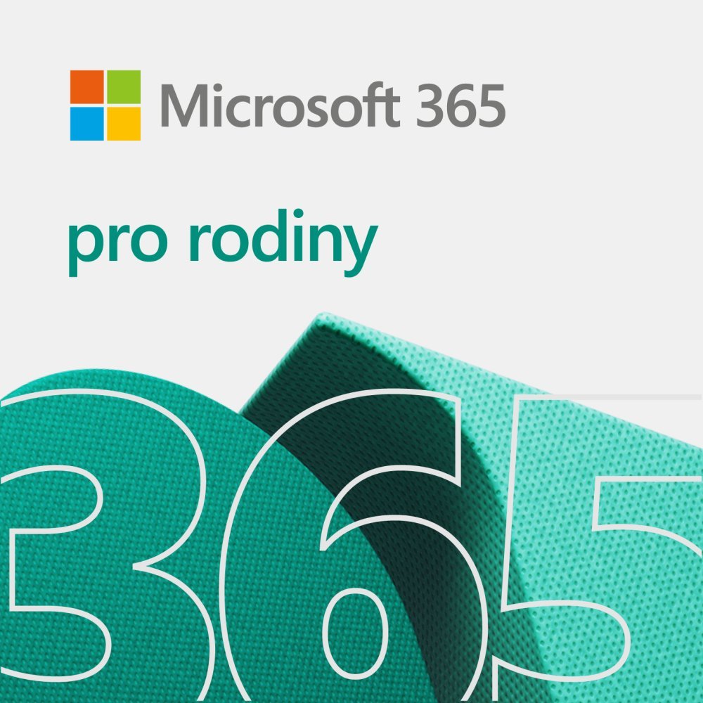 Microsoft 365 Family CZ - předplatné na 1 rok - elektronická licence EP2-36894