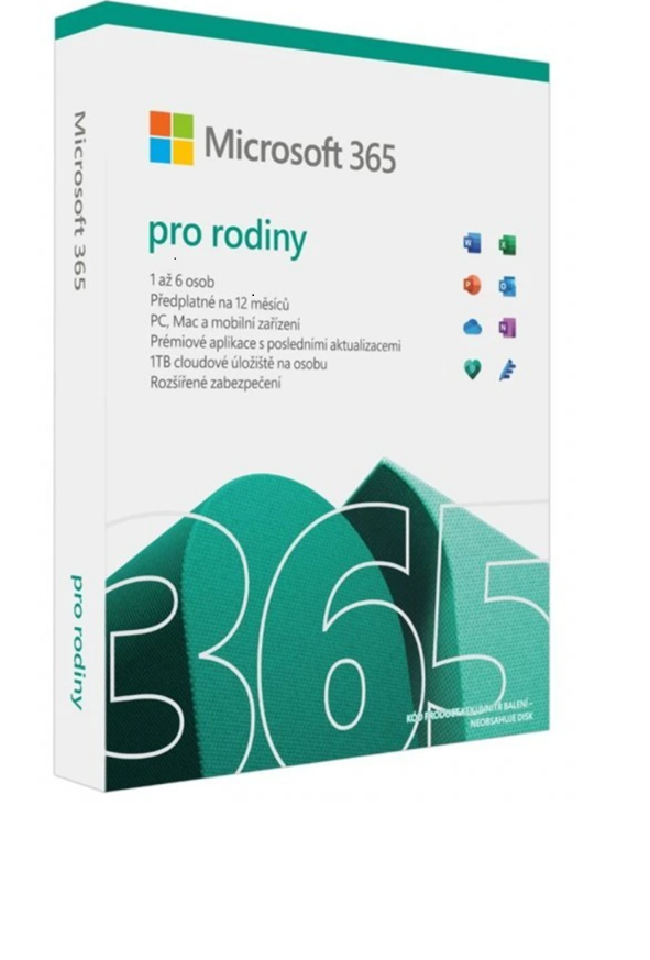 Microsoft 365 Family FY25H2 Mac/Win, 1 Rok, HU EP2-32372