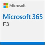 Microsoft CSP Microsoft 365 F3 předplatné 1 rok, vyúčtování měsíčně AAA-89898
