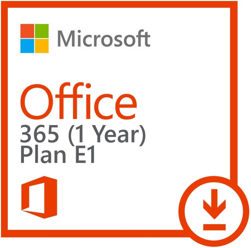 Microsoft CSP Office 365 E1 předplatné 1 rok, vyúčtování ročně AAA-06229