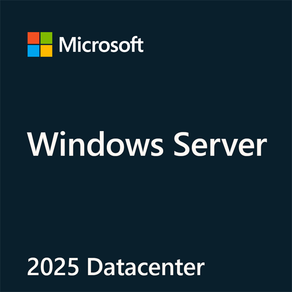 Microsoft OEM Windows Server Datacenter 2025 English 1pk DSP OEI 16Cr NoMedia/NoKey AddLic EP2-25333