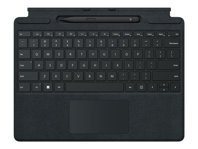 Microsoft Surface Pro Signature Keyboard - Klávesnice - s touchpad, akcelerometr, zásobník pro nabí 8X8-00005