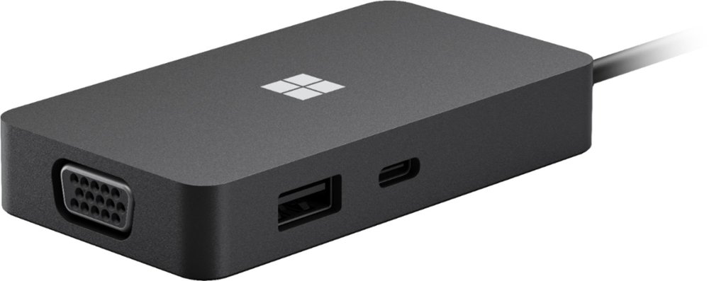 Microsoft Surface USB-C Travel Hub, Black 161-00008