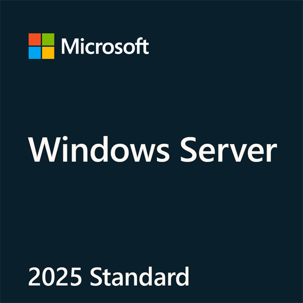 Microsoft Windows Server Standard 2025 English 1pk DSP OEI 2Cr NoMedia/NoKey (POSOnly) AddLic EP2-25408