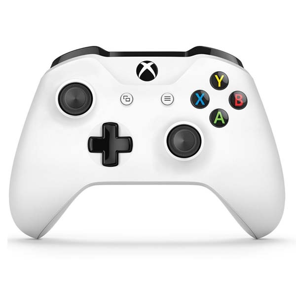 Microsoft Xbox One Wireless Controller, white - BAZÁR (použitý tovar , zmluvná záruka 12 mesiacov) TF5-00004