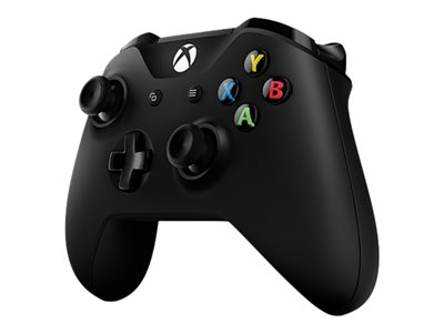 Microsoft Xbox Wireless Controller - Gamepad - bezdrátový - Bluetooth - černá - pro PC, Microsoft X QAT-00009
