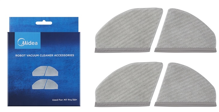 Midea M7Pro/S8+ Vibration Mop Cloth 6956079723057