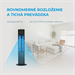 Midea ventilátor s chladením MAC402R0BPK, dialkove ovládanie, 3 rýchlostí, 7h progr. časovač, Touch Panell