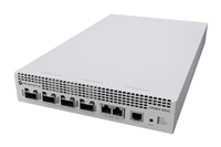 MikroTik Cloud Switch CRS804 DDQ, 4x 2GHz CPU, 2x 10 GbE, 4x SFP56, 4x QSFP56-DD, 2x PSU, L6 CRS804-4DDQ-hRM