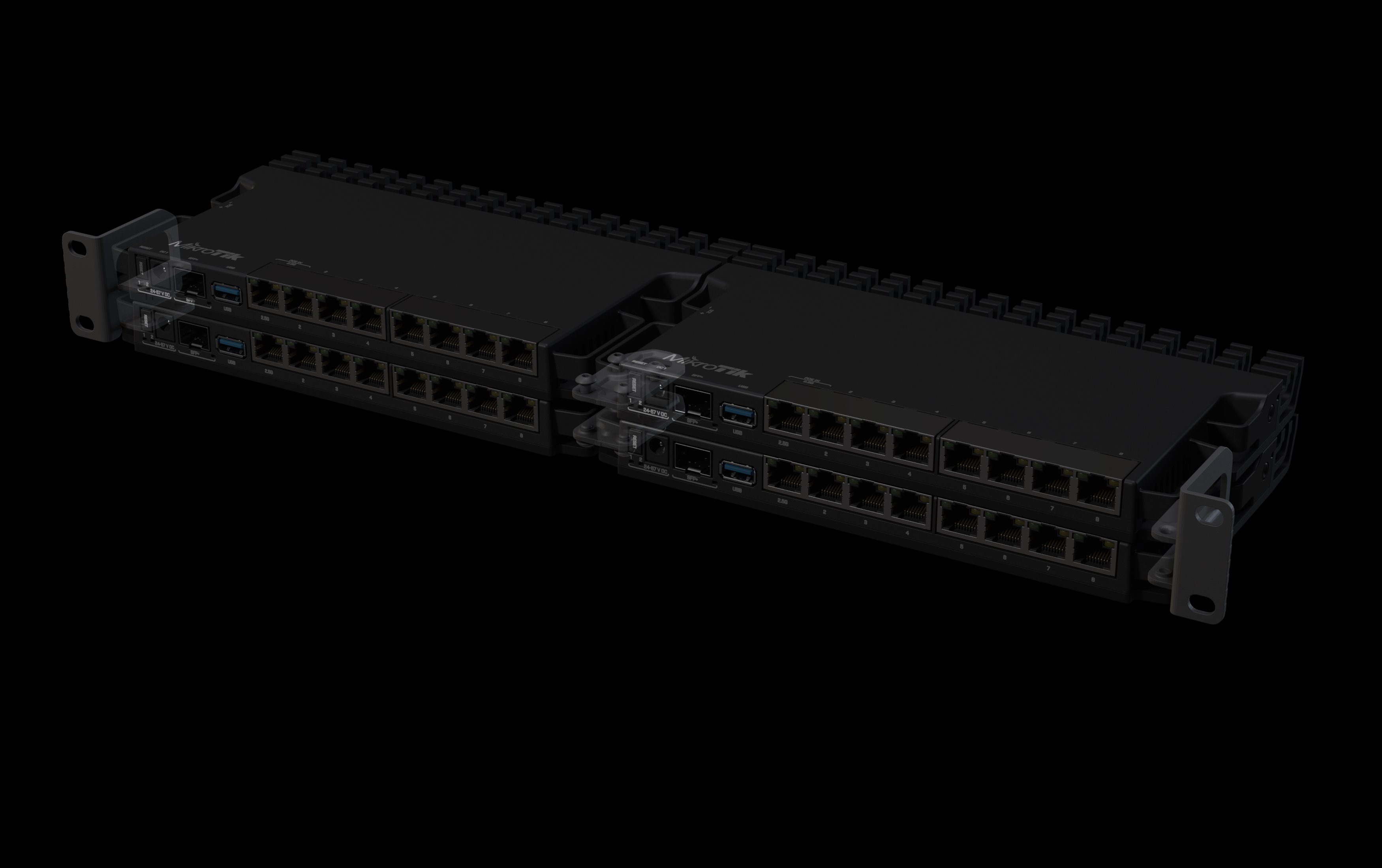 MikroTik K-79 rackové uši pro sérii RB5009