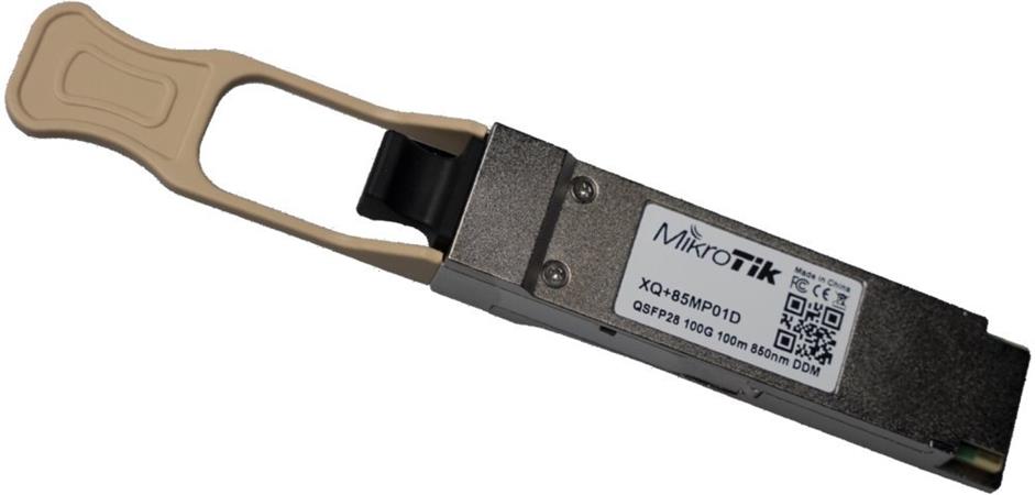 MIKROTIK QSFP28 module 40/100G MM 100m 850nm MTP/MPO XQ+85MP01D